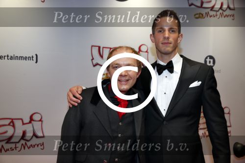 Amsterdam 11 februari 2013
Premiere Ushi must marry met Wendy v Dijk in Tuschinski. Derek Ogilvie met vriend
Peter Smulders bv