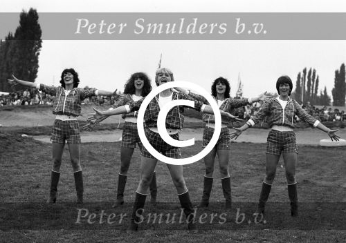 Waalre 1981
Doris D and The Pins optredend bij het fietscrossen
Foto Peter Smulders BV