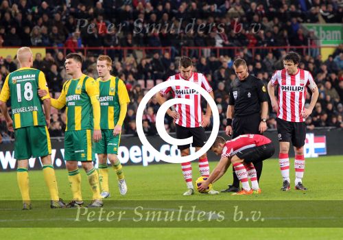 Eindhoven, 2 Februari 2013 Kompetitiewedstrijd PSV-ADO Den Haag, seizoen 2012-2013 eindstand 7-0
Dries Mertens
Foto Peter Smulders BV