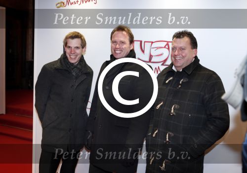 Amsterdam 11 februari 2013
Premiere Ushi must marry met Wendy v Dijk in Tuschinski. Menno Smit Niels Devina en Edwin Bredius
Peter Smulders bv