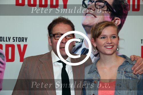 Tilburg, 4 Februari 2013
Premiere musical Buddy Holly
Erik v Muiswinkel met zijn dochter en Jacques D Ancona
Foto Peter Smulders BV