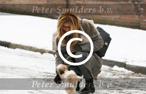 Amsterdam 19 januari 2013
Estelle Cruijff met haar hondje Ficq ( vernoemd naar advocaat Benedicte Ficq)
Peter Smulders bv