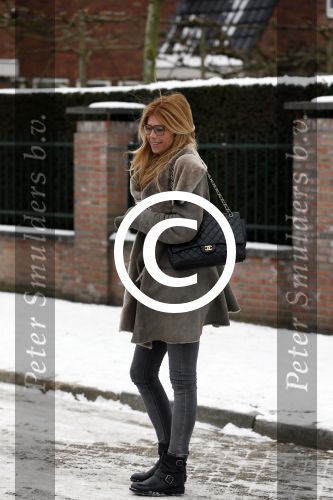 Amsterdam 19 januari 2013
Estelle Cruijff met haar hondje Ficq ( vernoemd naar advocaat Benedicte Ficq)
Peter Smulders bv
