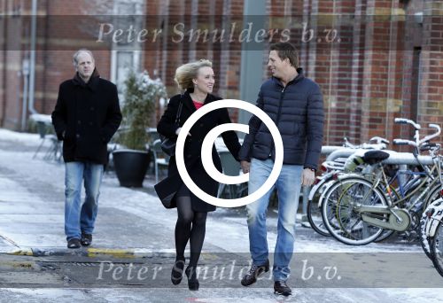 Amsterdam 10 februari 2013
Eva Jinek met haar nieuwe vriend Freek Vonk bij de westergasfabriek.
Peter Smulders bv