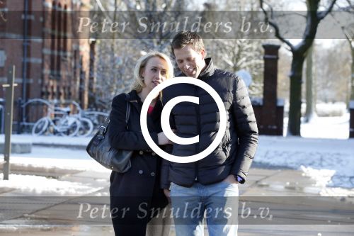 Amsterdam 10 februari 2013
Eva Jinek met haar nieuwe vriend Freek Vonk bij de westergasfabriek.
Peter Smulders bv