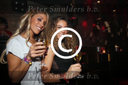 Amsterdam 14 februari 2013
Valentijns feestje Fajah Lourens in v Dijk in Amsterdam. Fajah met Glennis Grace
Peter Smulders bv