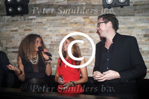 Amsterdam 14 februari 2013
Valentijns feestje Fajah Lourens in v Dijk in Amsterdam. Fajah met irene Avogadri
Peter Smulders bv
