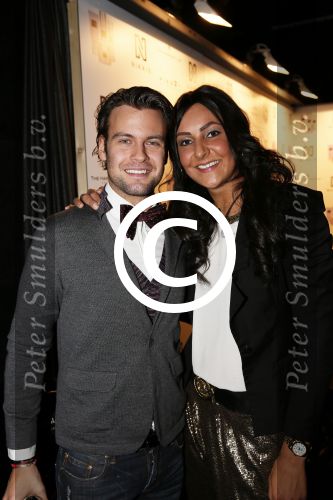 Amsterdam 5 februari 2013
Modeshow Nikkie Plessen bij the harbour Club. Felicity Dil met vrienden
Peter Smulders bv