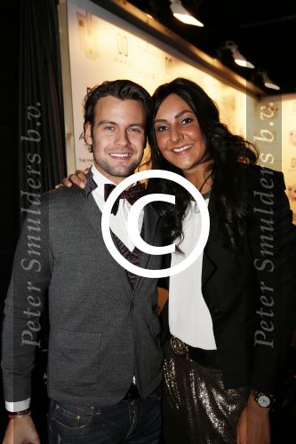 Amsterdam 5 februari 2013
Modeshow Nikkie Plessen bij the harbour Club. Felicity Dil met vrienden
Peter Smulders bv