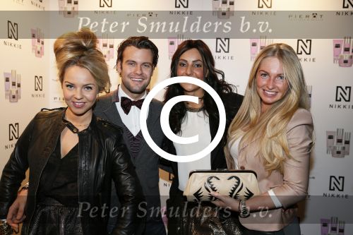 Amsterdam 5 februari 2013
Modeshow Nikkie Plessen bij the harbour Club. Felicity Dil met vrienden
Peter Smulders bv