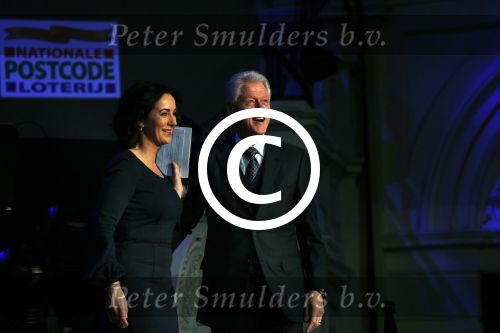 Amsterdam 13 februari 2013
Goed geld gala van de nationale postcodeloterij in het comcertgebouw waar Bill Clinton komt spreken. Femke Halsema interviewt Bill
Peter Smulders bv