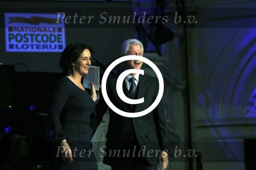 Amsterdam 13 februari 2013
Goed geld gala van de nationale postcodeloterij in het comcertgebouw waar Bill Clinton komt spreken. Femke Halsema interviewt Bill
Peter Smulders bv