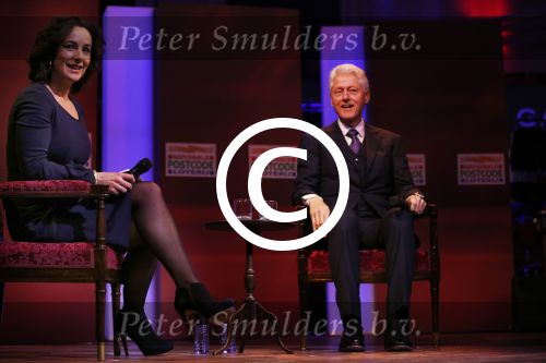 Amsterdam 13 februari 2013
Goed geld gala van de nationale postcodeloterij in het comcertgebouw waar Bill Clinton komt spreken. Femke Halsema interviewt Bill
Peter Smulders bv
