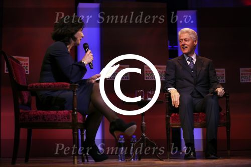 Amsterdam 13 februari 2013
Goed geld gala van de nationale postcodeloterij in het comcertgebouw waar Bill Clinton komt spreken. Femke Halsema interviewt Bill
Peter Smulders bv