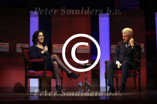 Amsterdam 13 februari 2013
Goed geld gala van de nationale postcodeloterij in het comcertgebouw waar Bill Clinton komt spreken. Femke Halsema interviewt Bill
Peter Smulders bv