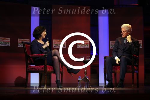 Amsterdam 13 februari 2013
Goed geld gala van de nationale postcodeloterij in het comcertgebouw waar Bill Clinton komt spreken. Femke Halsema interviewt Bill
Peter Smulders bv