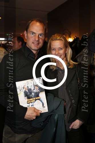 Volendam Katwoude 8 februari 2013
Presentatie nieuwe helden van Barbara en Frits Barend met in het blad Frank de Boer en Jan Smit bij hotel v d Valk. Frank met zijn vrouw Helen
Peter Smulders bv