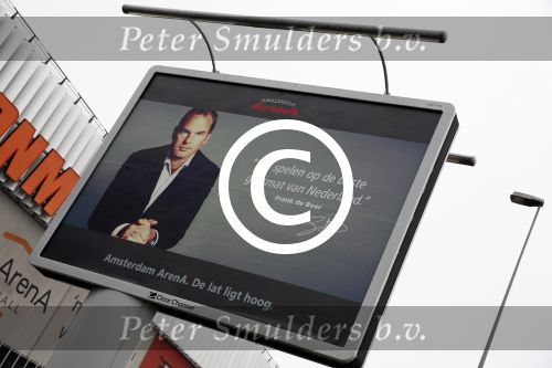Amsterdam 28 januari 2013
Frank de Boer op billboard.
Peter Smulders bv