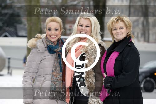 Amsterdam 26 januari 2013
Debbie Jenner Gemma v Eck en Marga Scheide tijdens intervieuw voor Stry in hotel Americain.
Peter Smulders bv