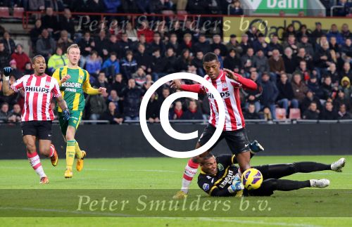 Eindhoven, 2 Februari 2013 Kompetitiewedstrijd PSV-ADO Den Haag, seizoen 2012-2013 eindstand 7-0
Georginio Wijnaldum
Foto Peter Smulders BV