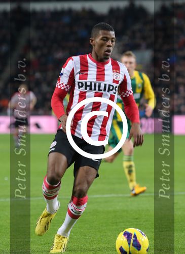 Eindhoven, 2 Februari 2013 Kompetitiewedstrijd PSV-ADO Den Haag, 
seizoen 2012-2013 eindstand 7-0
Georginio Wijnaldum
Foto Peter Smulders BV