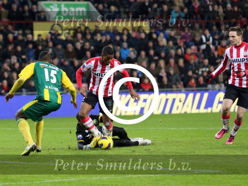 Eindhoven, 2 Februari 2013 Kompetitiewedstrijd PSV-ADO Den Haag, 
seizoen 2012-2013 eindstand 7-0
Georginio Wijnaldum
Foto Peter Smulders BV
