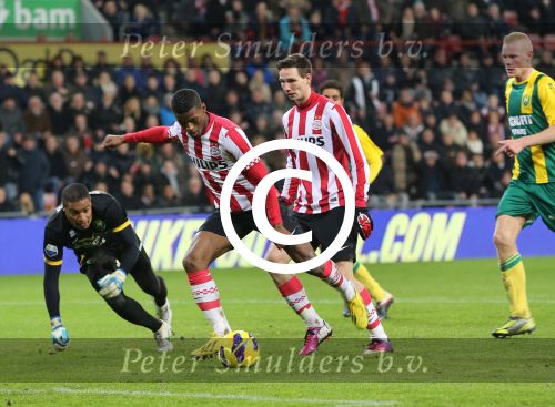 Eindhoven, 2 Februari 2013 Kompetitiewedstrijd PSV-ADO Den Haag, 
seizoen 2012-2013 eindstand 7-0
Georginio Wijnaldum
Foto Peter Smulders BV