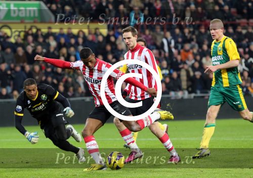 Eindhoven, 2 Februari 2013 Kompetitiewedstrijd PSV-ADO Den Haag, 
seizoen 2012-2013 eindstand 7-0
Georginio Wijnaldum
Foto Peter Smulders BV
