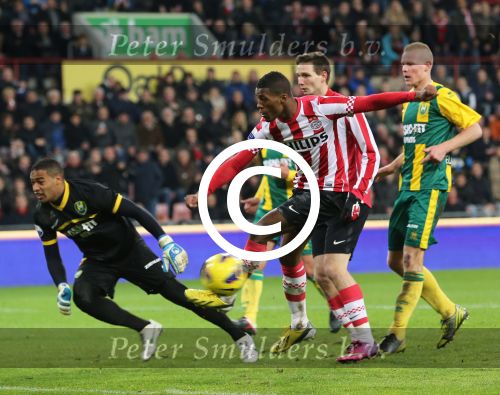 Eindhoven, 2 Februari 2013 Kompetitiewedstrijd PSV-ADO Den Haag, 
seizoen 2012-2013 eindstand 7-0
Georginio Wijnaldum
Foto Peter Smulders BV