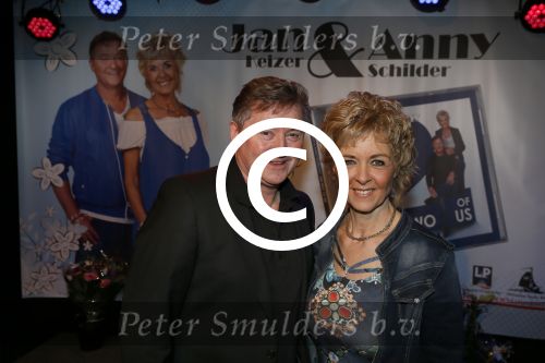 Volendam, 14 Februari 2013
Uitreiking CD van Jan Keizer en Anny schilder met de naam, The Two Of Us.
Foto Peter Smulders BV