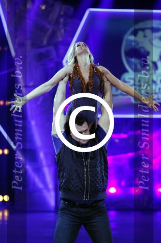 Hilversum 19 januari 2013
Opnames sterren dansen op het ijs in studio 24 gepresenteerd door Gerard Joling. JARNO HARMS EN SCHAATSPARTNER KATIE STAINSBY
Peter Smulders bv