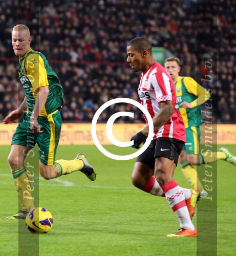 Eindhoven, 2 Februari 2013 Kompetitiewedstrijd PSV-ADO Den Haag, seizoen 2012-2013 eindstand 7-0
Jeremain Lens
Foto Peter Smulders BV