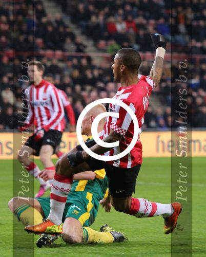 Eindhoven, 2 Februari 2013 Kompetitiewedstrijd PSV-ADO Den Haag, seizoen 2012-2013 eindstand 7-0
Jeremain Lens
Foto Peter Smulders BV