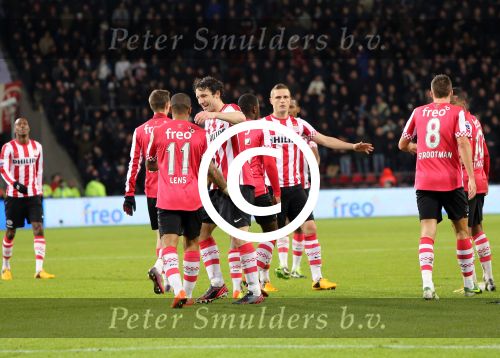 Eindhoven, 2 Februari 2013 Kompetitiewedstrijd PSV-ADO Den Haag, seizoen 2012-2013 eindstand 7-0
Jeremain Lens
Foto Peter Smulders BV