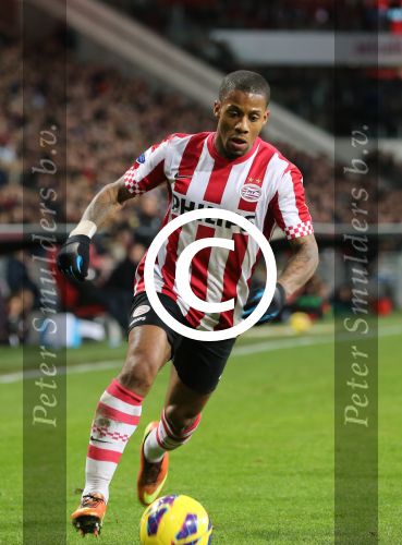 Eindhoven, 2 Februari 2013 Kompetitiewedstrijd PSV-ADO Den Haag, 
seizoen 2012-2013 eindstand 7-0
Jeremain Lens
Foto Peter Smulders BV