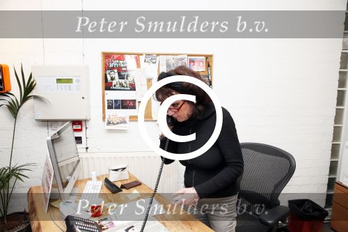 Hilversum 14 februari 2013
Jose Hoebee werkt als telefoniste bij de wisseloord studio\'s
Peter Smulders bv
