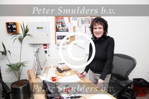 Hilversum 14 februari 2013
Jose Hoebee werkt als telefoniste bij de wisseloord studio\'s
Peter Smulders bv