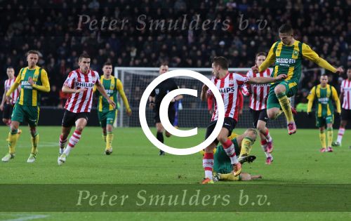 Eindhoven, 2 Februari 2013 Kompetitiewedstrijd PSV-ADO Den Haag, seizoen 2012-2013 eindstand 7-0
Kevin Strootman
Foto Peter Smulders BV