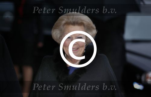 Utrecht 1 februari 2013
Koningin Beatrix viert haar 75e verjaardag in het beatrix theater in Utrecht. Koningin met prinses Mabel
Peter Smulders bv