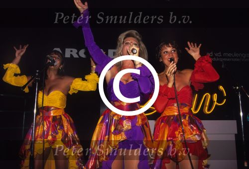 1993 LUV met Jose Hoebee, Patty Brard en Marga Scheide
Foto Peter Smulders BV