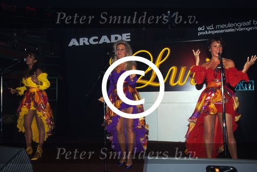 1993 LUV met Jose Hoebee, Patty Brard en Marga Scheide
Foto Peter Smulders BV
