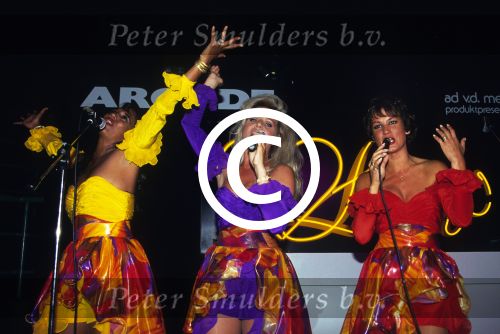 1993 LUV met Jose Hoebee, Patty Brard en Marga Scheide
Foto Peter Smulders BV