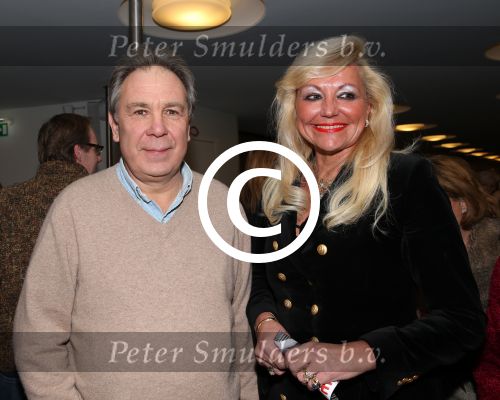 Utrecht, 22 Januari 2013 Premiere Paul Groot en Sanne Walles de Vries voor een hommage aan Adele Bloemendaal
Maarten Spanjer met vriendin
Foto Peter Smulders BV