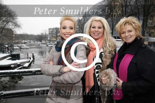 Amsterdam 26 januari 2013
Debbie Jenner Gemma v Eck en Marga Scheide tijdens intervieuw voor Stry in hotel Americain.
Peter Smulders bv