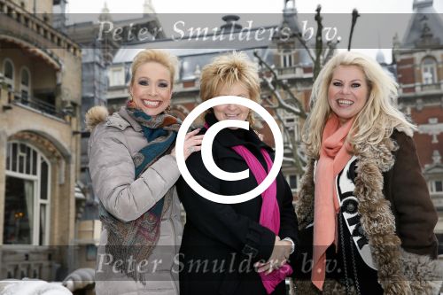 Amsterdam 26 januari 2013
Debbie Jenner Gemma v Eck en Marga Scheide tijdens intervieuw voor Stry in hotel Americain.
Peter Smulders bv