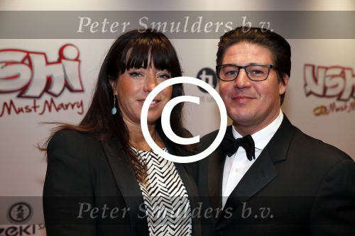 Amsterdam 11 februari 2013
Premiere Ushi must marry met Wendy v Dijk in Tuschinski. Martijn Krabbe en Amanda Beekman
Peter Smulders bv