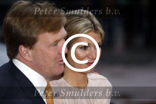 Utrecht 1 februari 2013
Koningin Beatrix viert haar 75e verjaardag in het beatrix theater in Utrecht. Prins Willem Alexander en prinses Maxima
Peter Smulders bv