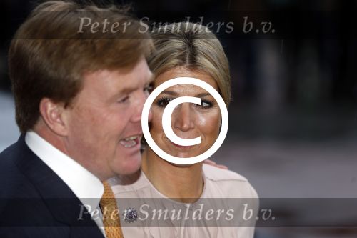 Utrecht 1 februari 2013
Koningin Beatrix viert haar 75e verjaardag in het beatrix theater in Utrecht. Prins Willem Alexander en prinses Maxima
Peter Smulders bv