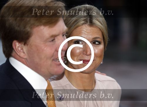 Utrecht 1 februari 2013
Koningin Beatrix viert haar 75e verjaardag in het beatrix theater in Utrecht. Prins Willem Alexander en prinses Maxima
Peter Smulders bv
