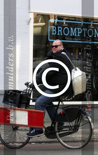 Amsterdam 13 februari 2013
Menno Kohler op de fiets.
Peter Smulders bv